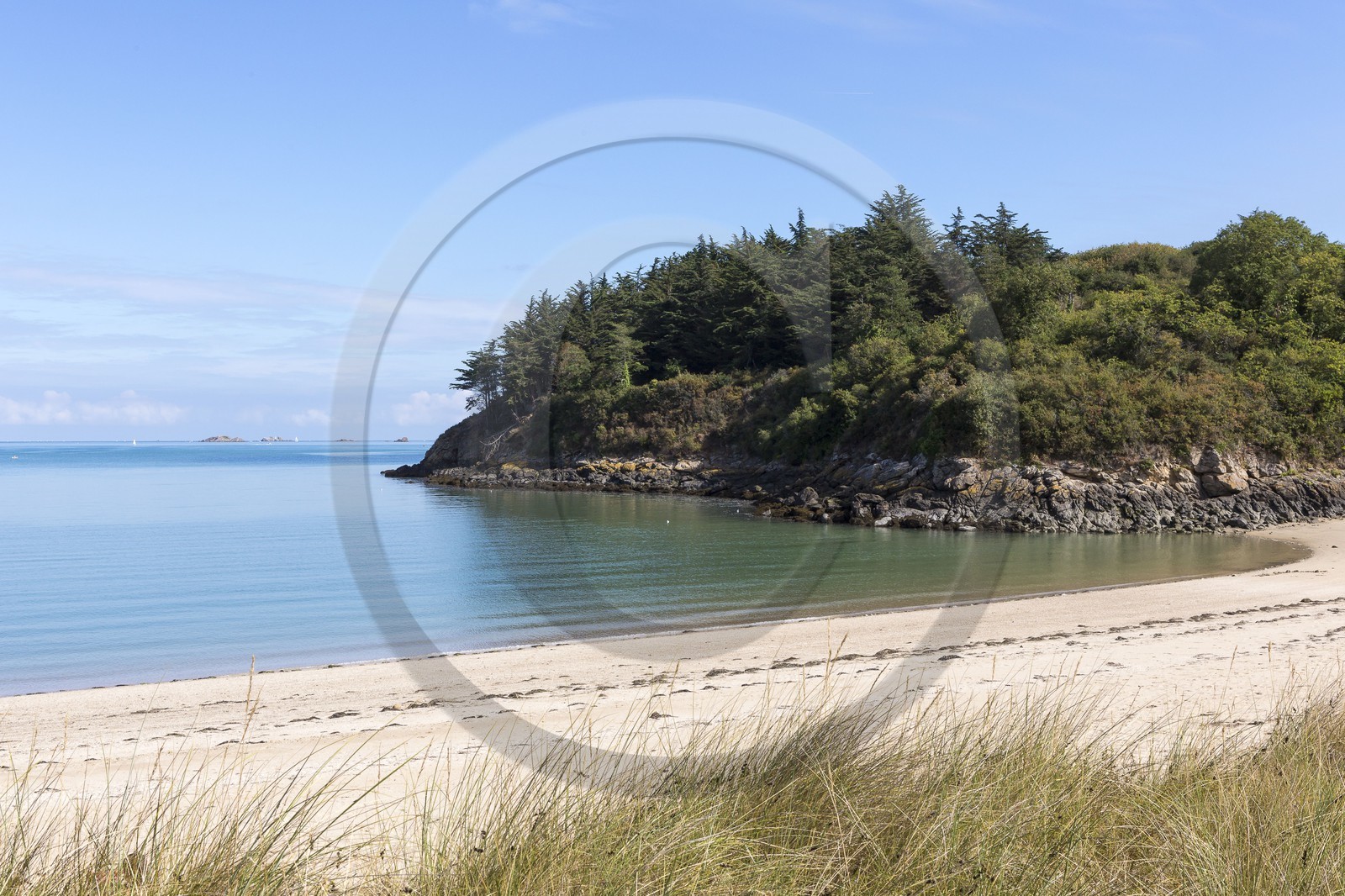 La plage de Vauvert à Saint-Jacut-de-la-mer