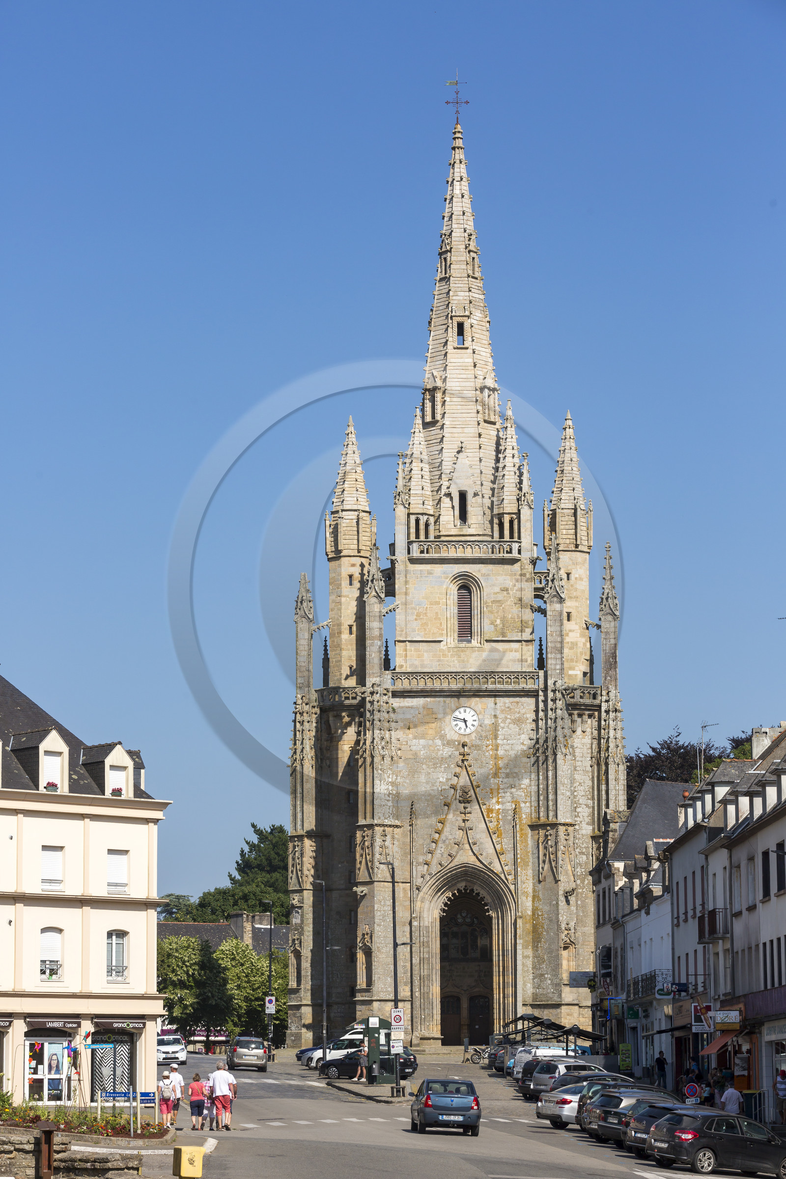 La basilique Notre-Dame du Paradis à Hennebont