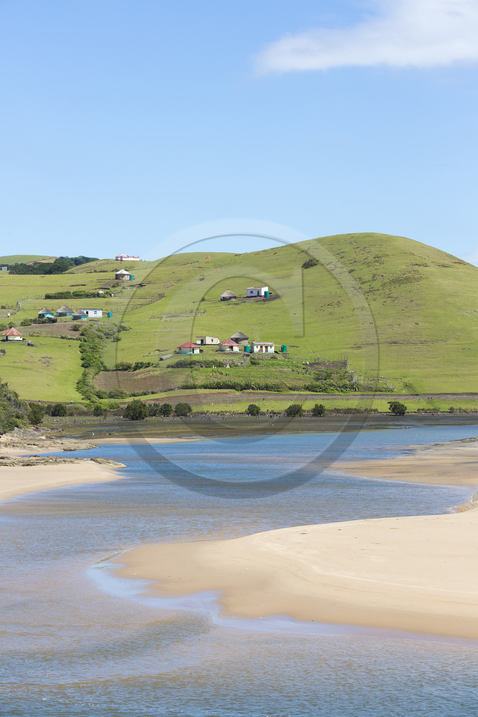 Village Xhosa de Bulungula en Afrique du Sud