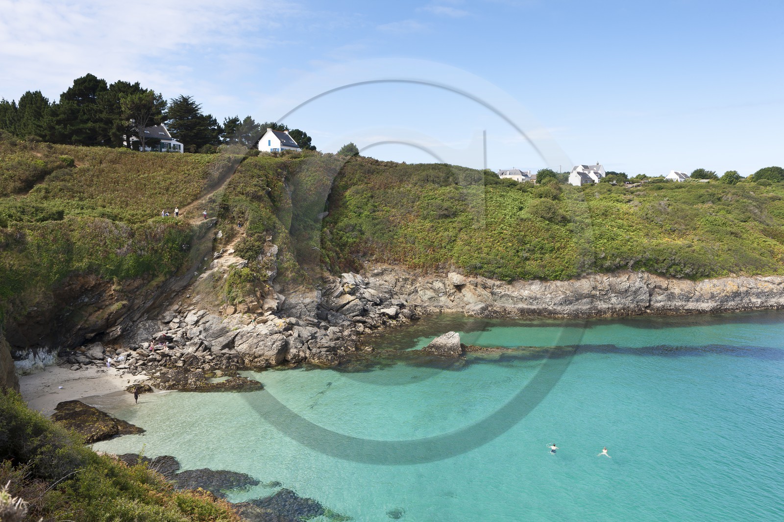 La crique de Poulziorec - Ile de Groix