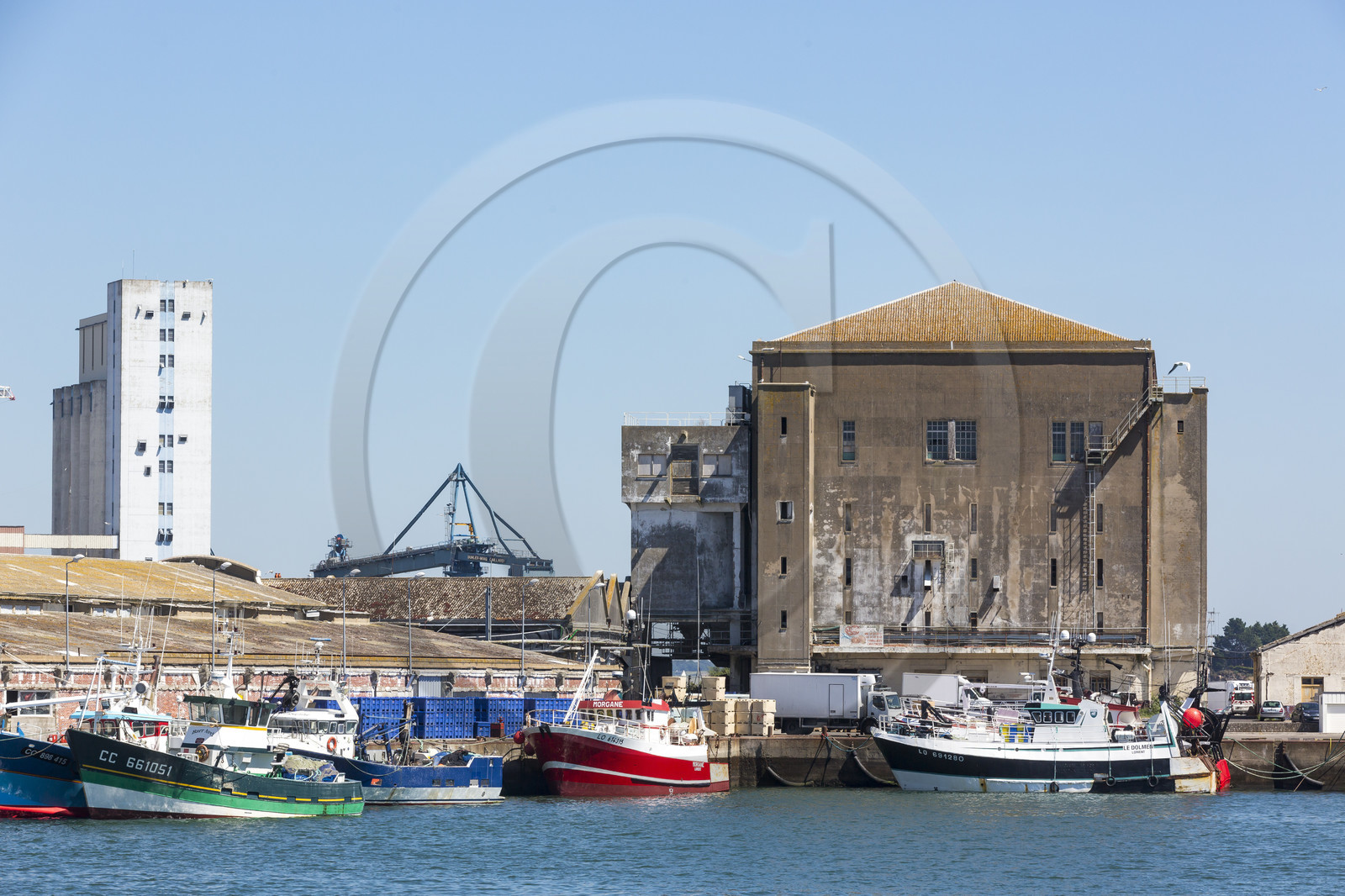 Le port de pêche de Lorient