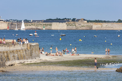 La plage de Locqueltas - Larmo-Plage