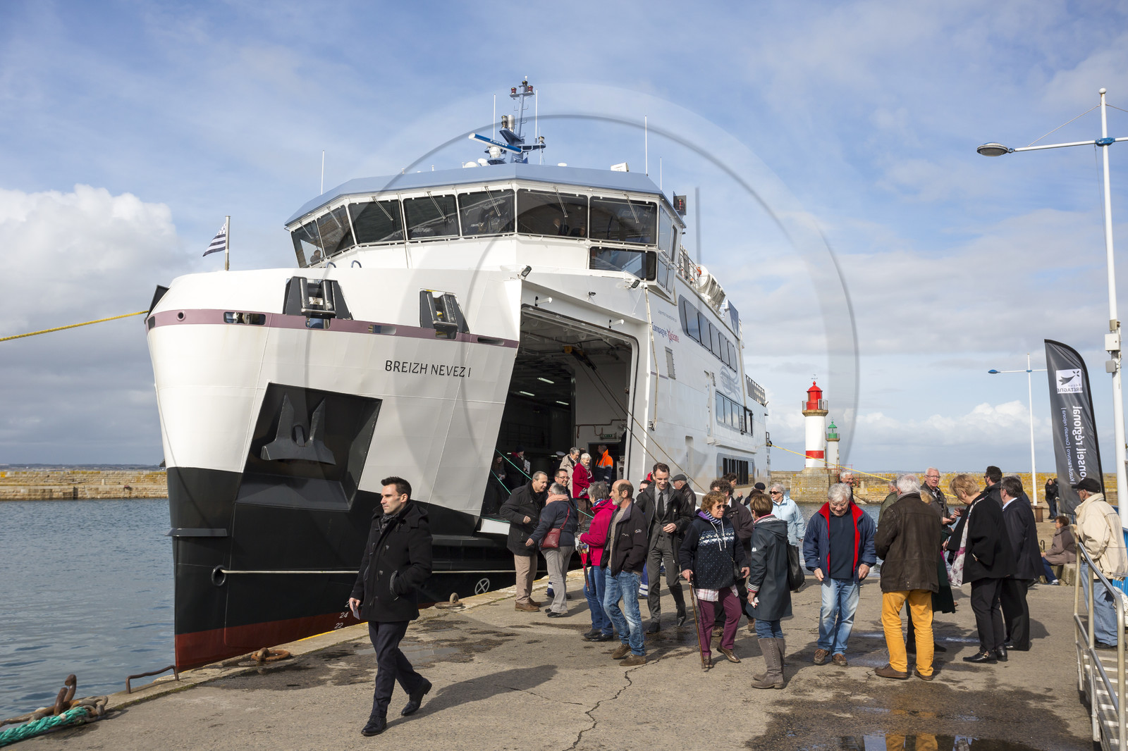 Inauguration du bateau le « BREIZH NEVEZ »
