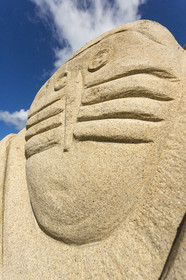 Sculpture du peuple des dunes _ Gavres