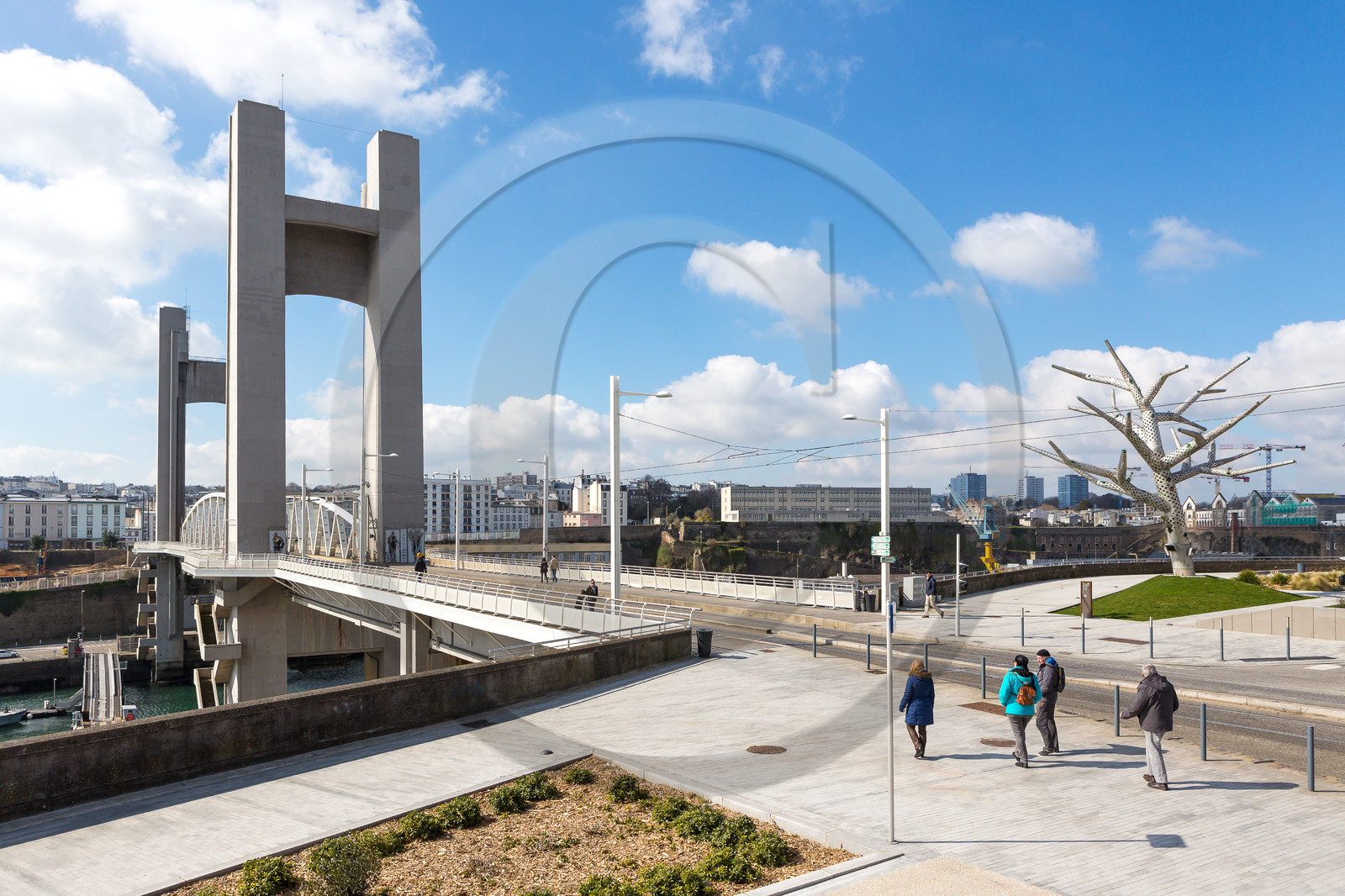Pont de la Recouvrance à Brest