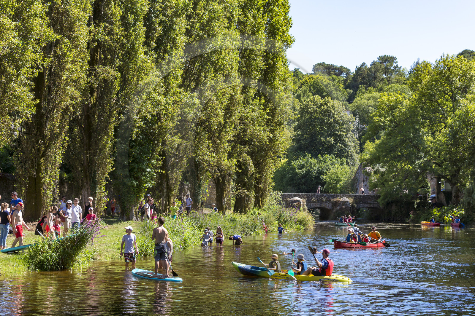 Canoé et Kayak sur le Scorff.