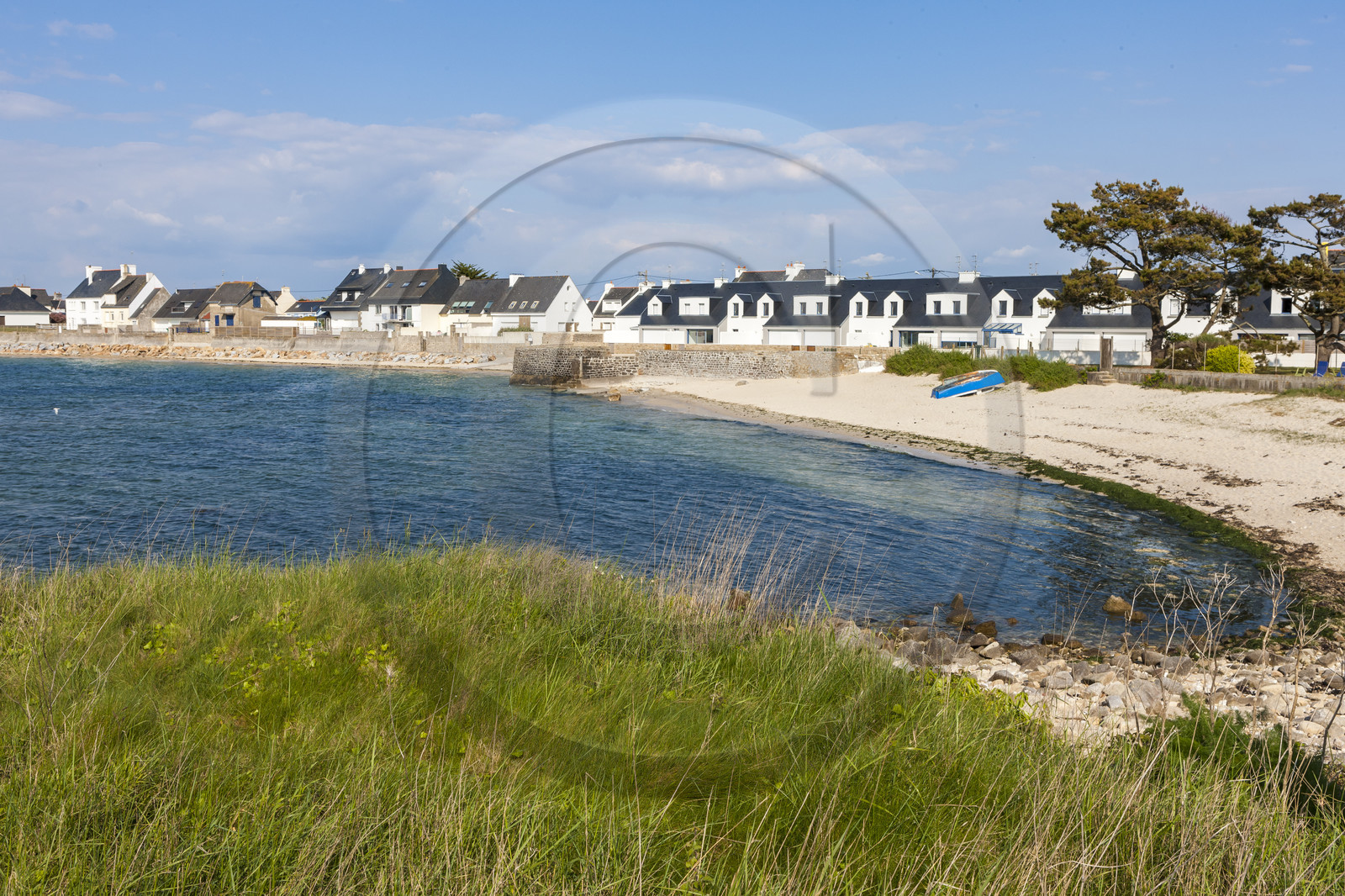 La plage du Goërem à Gavres