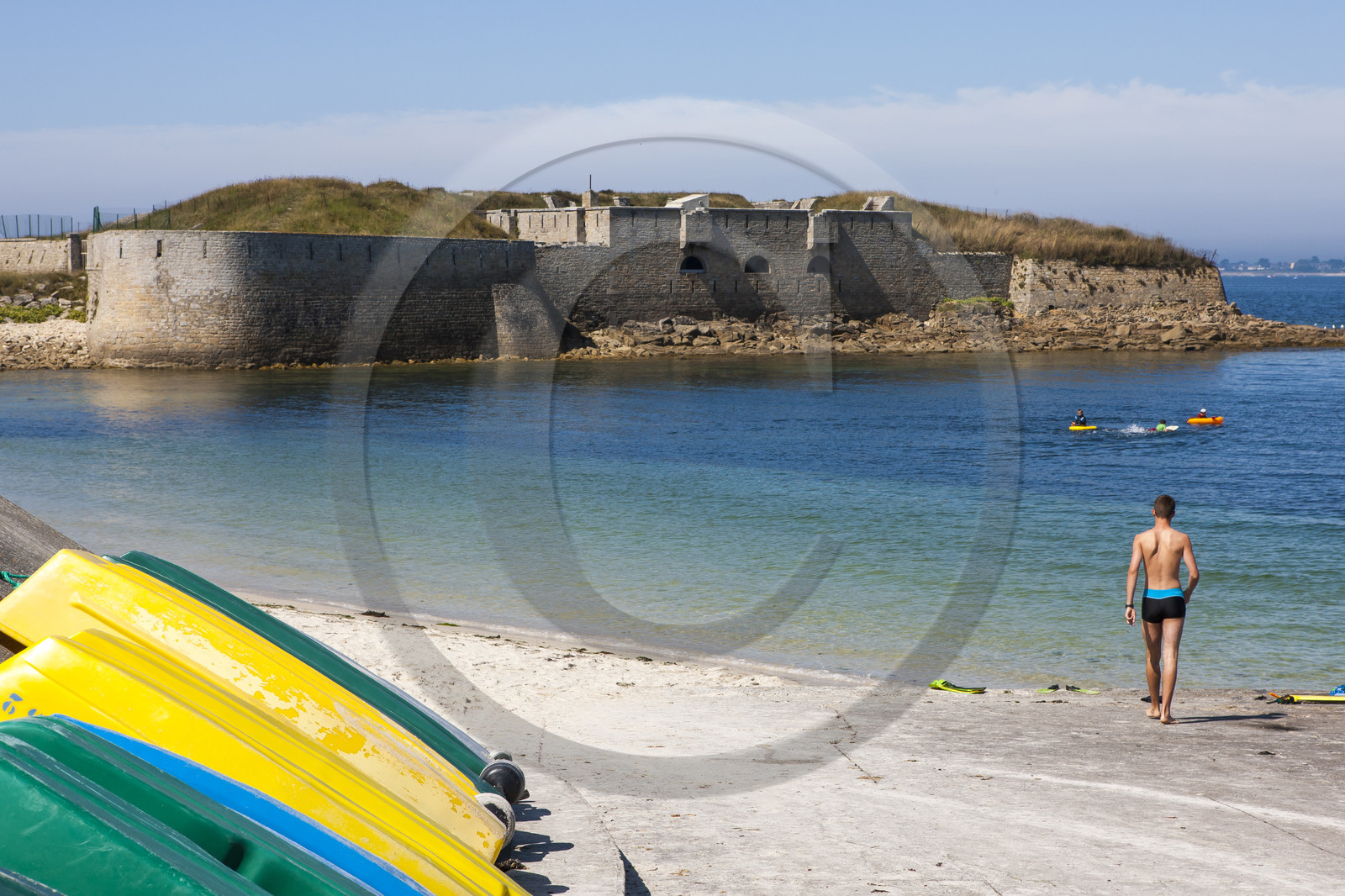 Le fort de Porh-Puns à Gâvres