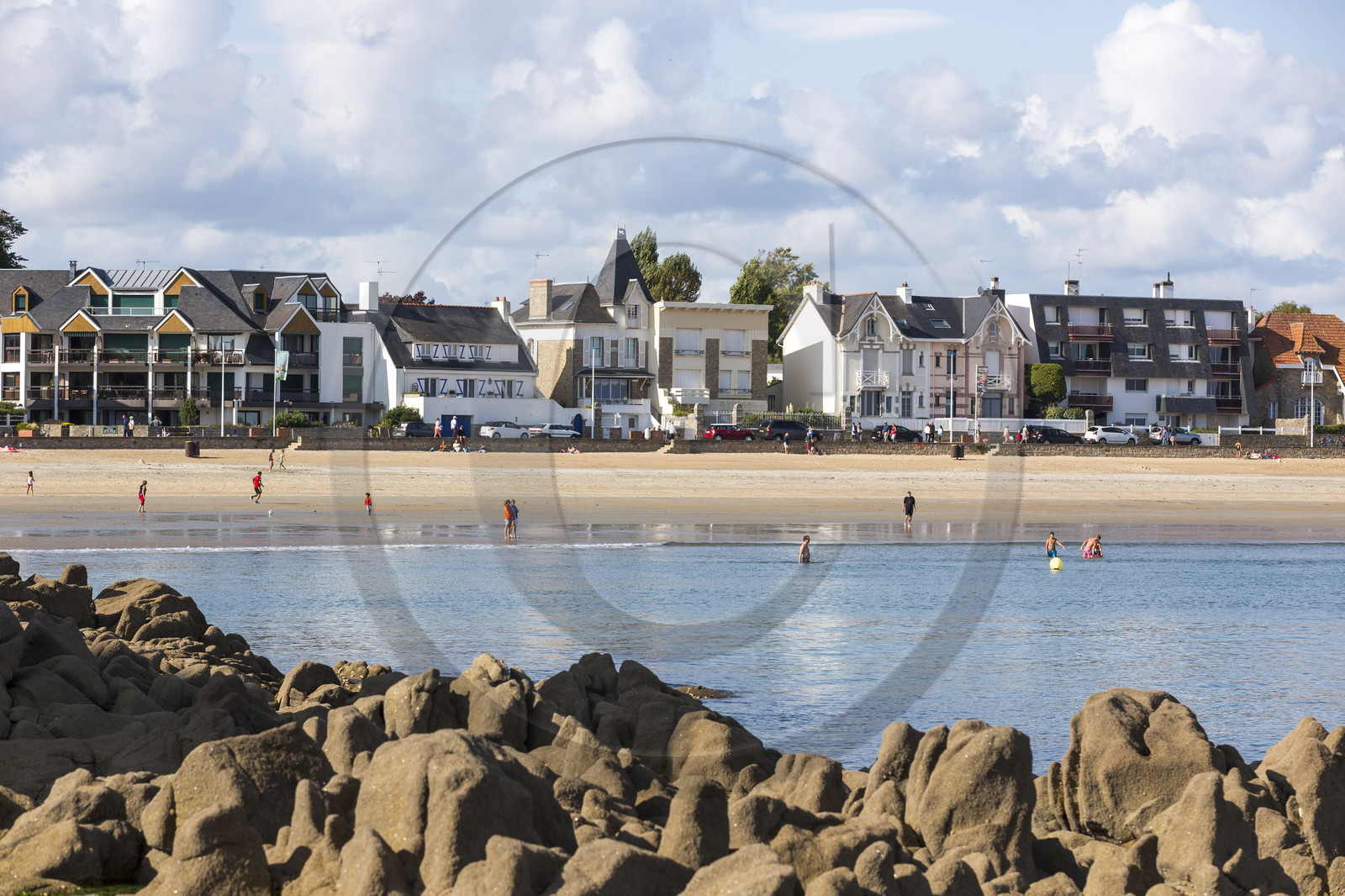 Plage des Toulhars à Larmor-Plage