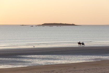 La plage de la Guérite à Plouharnel