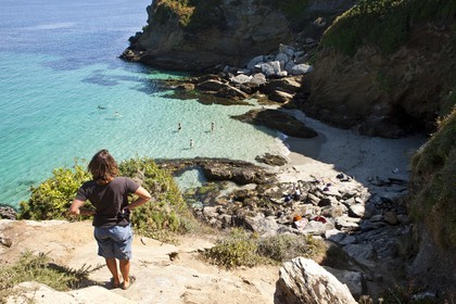 La crique de Poulziorec - Ile de Groix