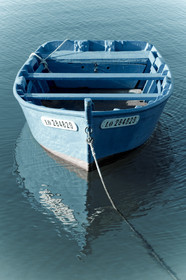 Barque amarrée à St Cado_Belz