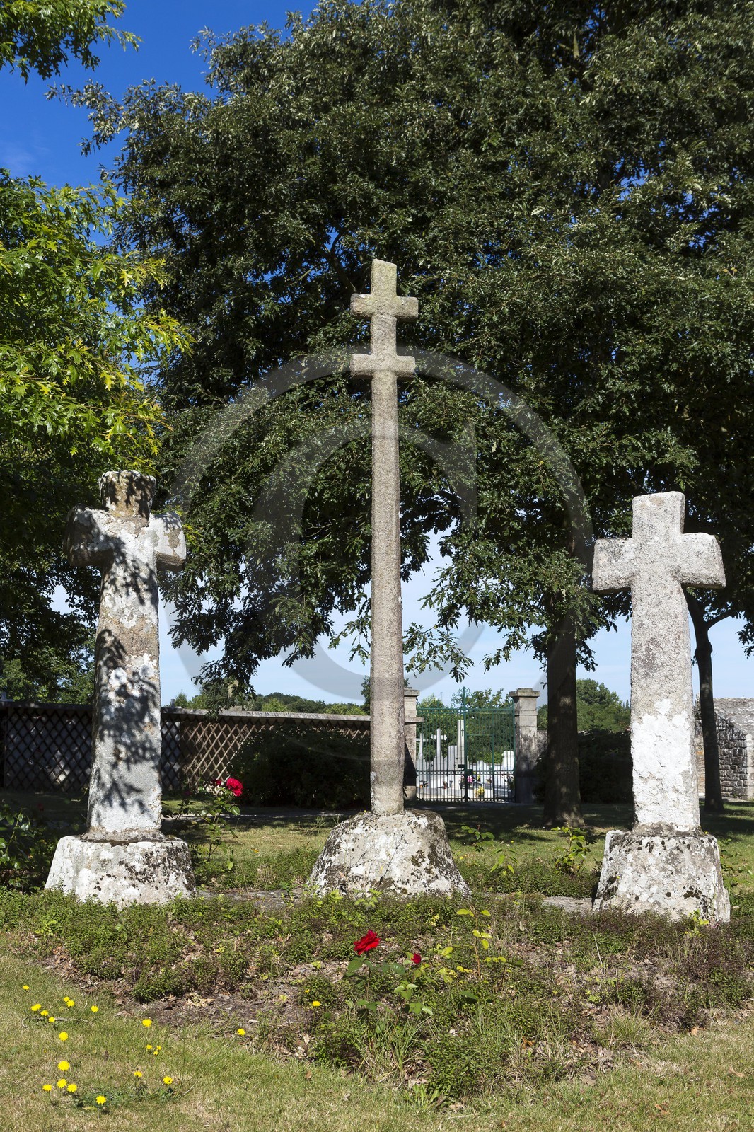Les trois croix _ Plélan le Petit