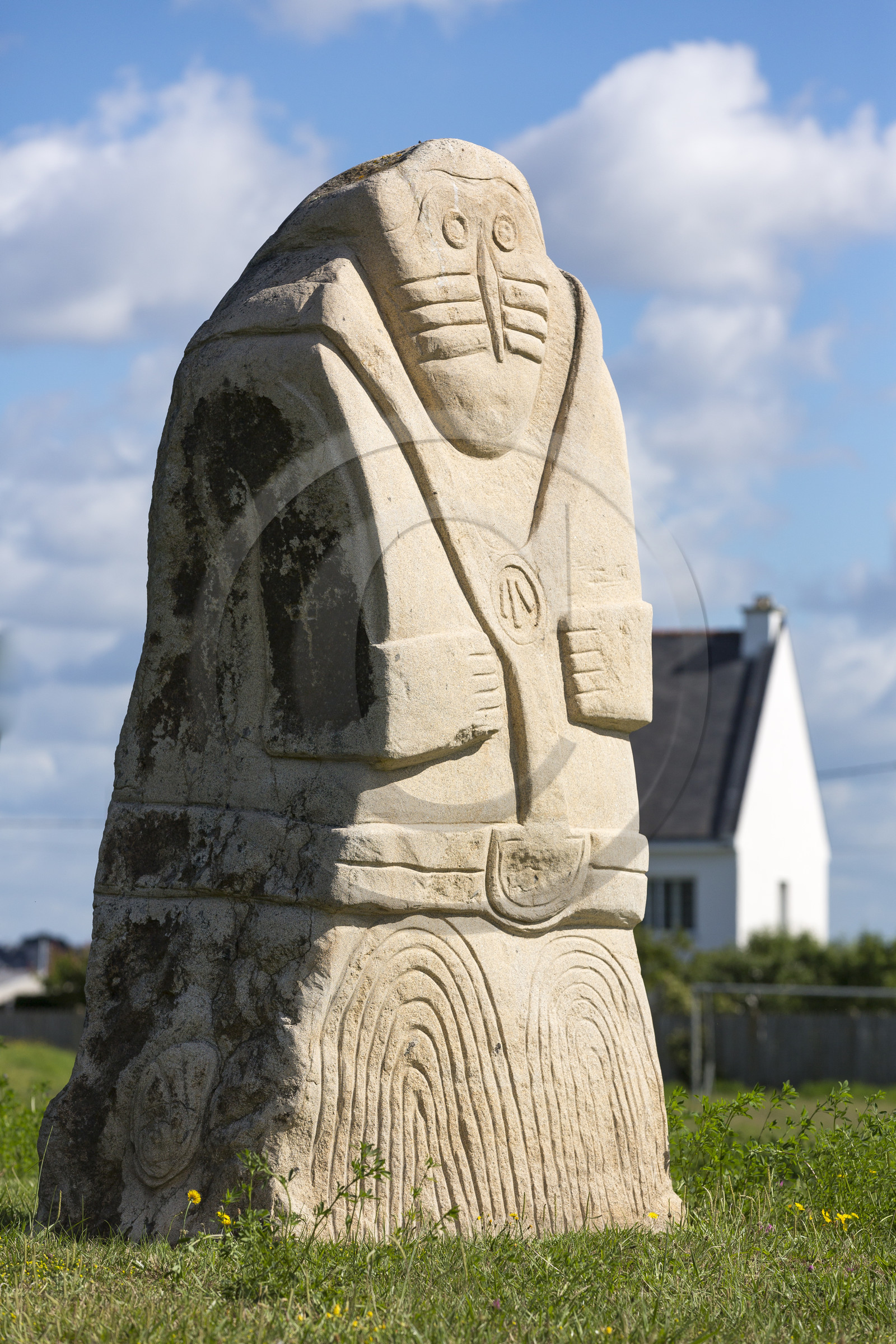 Sculpture du peuple des dunes _ Gavres