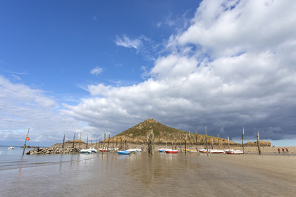 Le port de Gwin Zégal à Plouha