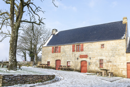 La chapelle Sainte-Barbe au Faouët (56).