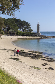La plage du Coq à Bénodet