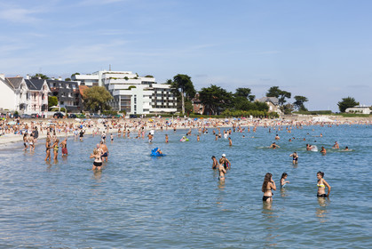 Plage de Toulhars à Larmor-plage