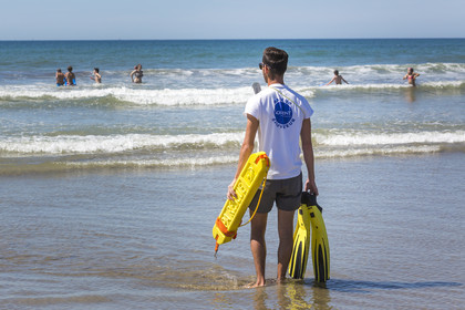 Surveillance des plages. Ploemeur
