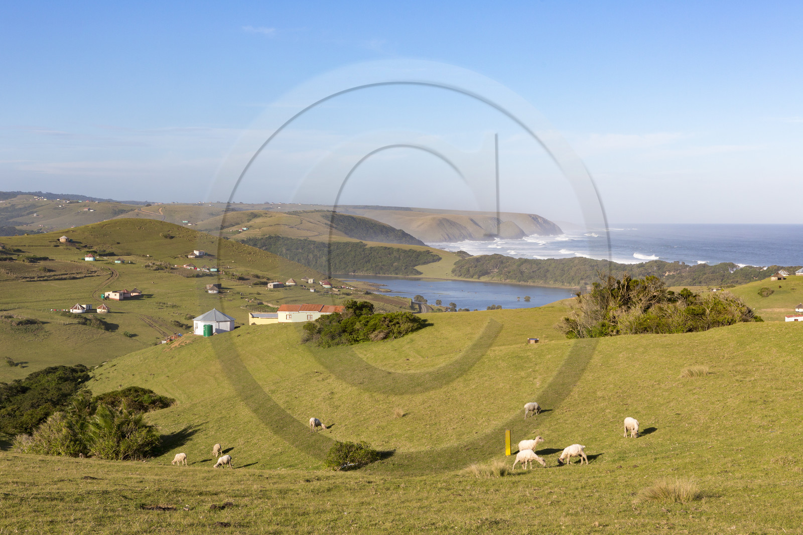 Village Xhosa de Bulungula en Afrique du Sud