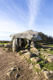 Dolmen de PenHap sur l'ile aux moines