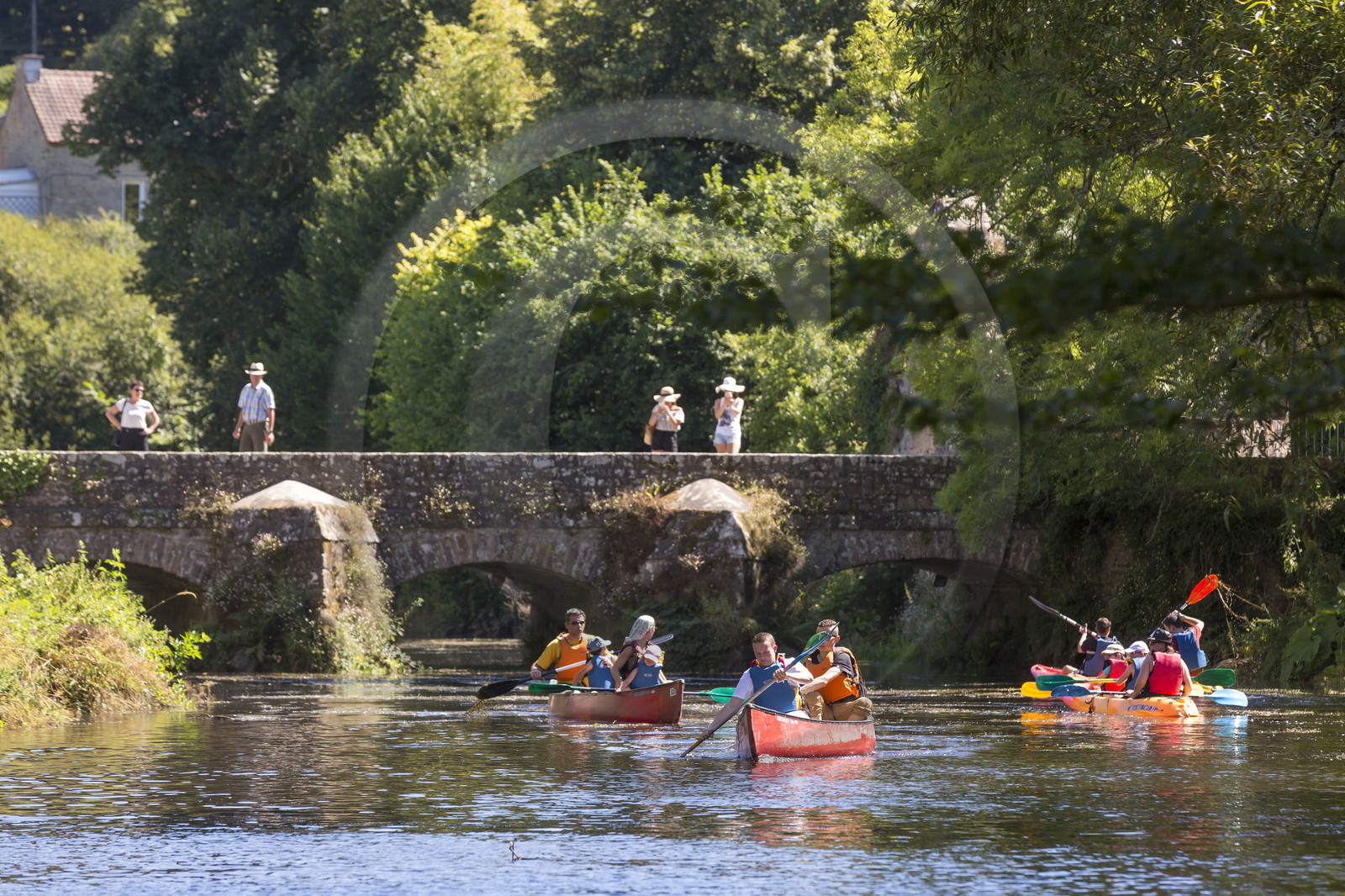 Canoé et Kayak sur le Scorff.