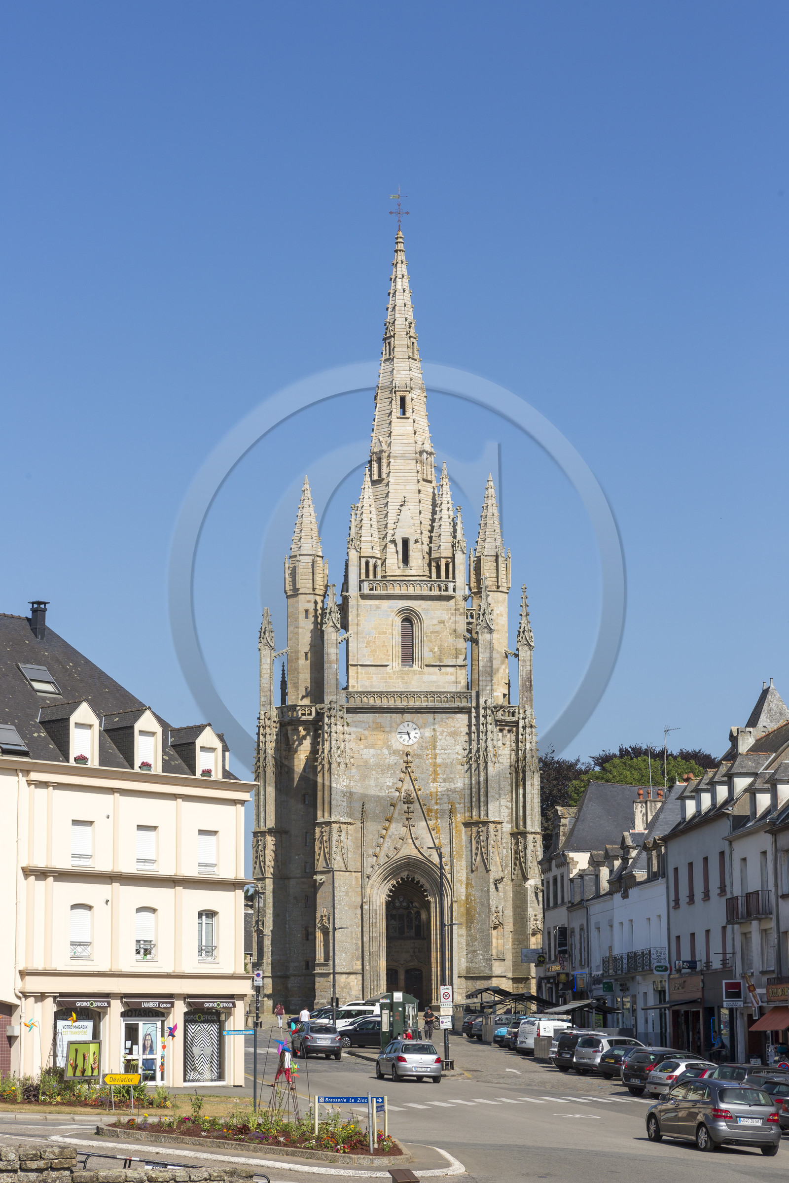 La basilique Notre-Dame du Paradis à Hennebont