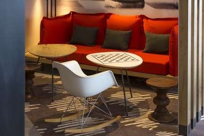 Hotel Ibis de Caudan _ Accueil, petit salon _ H0616