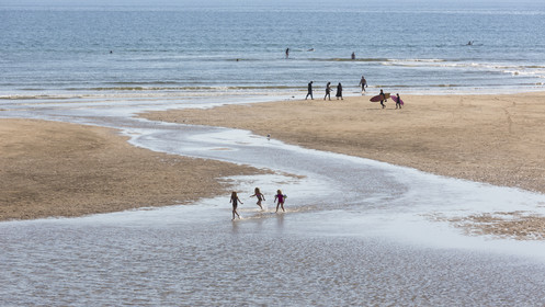 Plage de la Falaise à Guidel