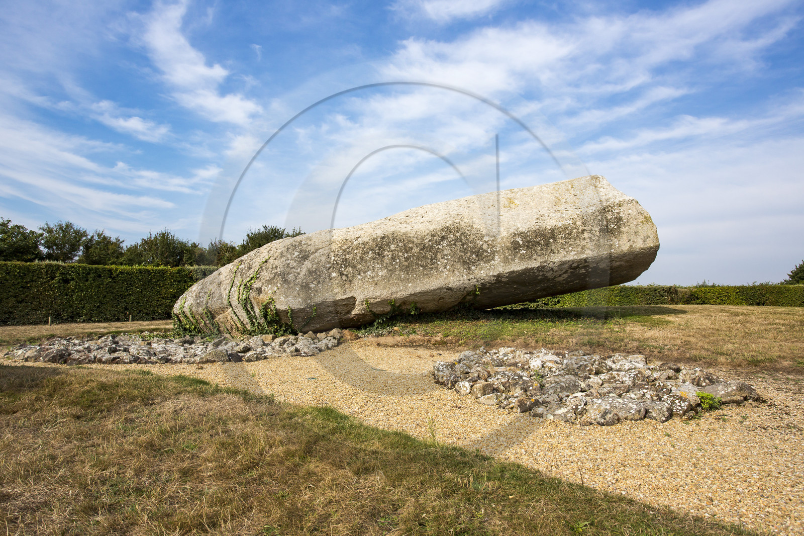 Le Grand menhir brisé d'Er Grah à Locmariaquer