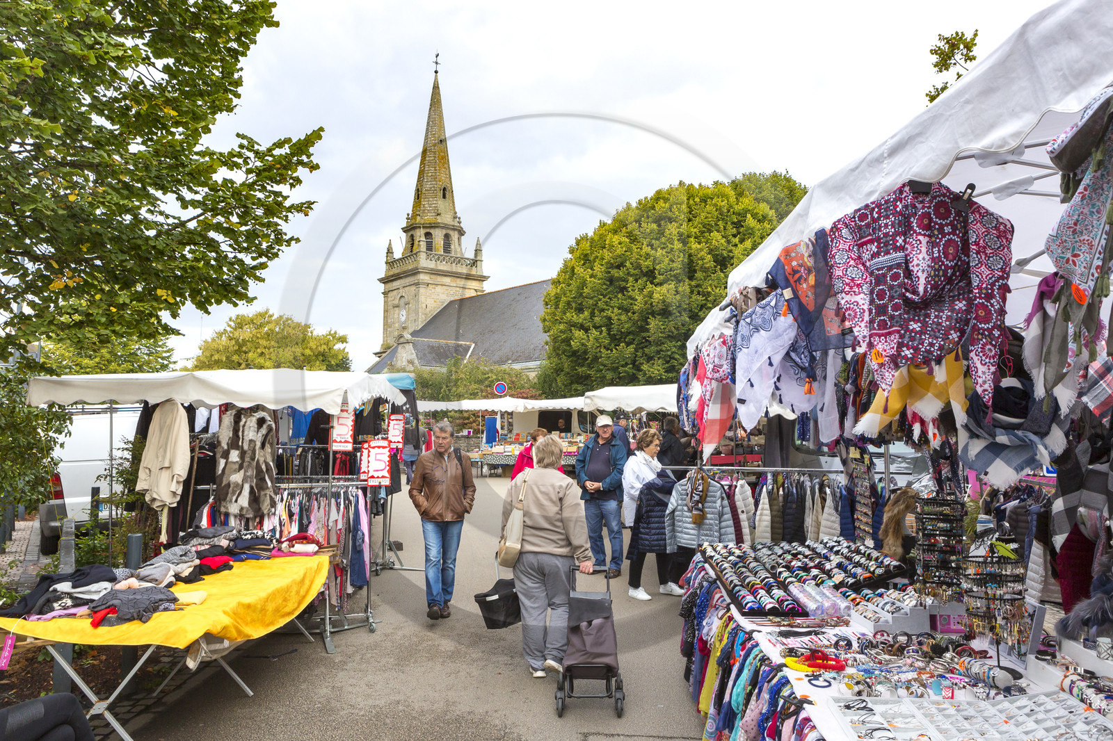 Le marché de Ploemeur