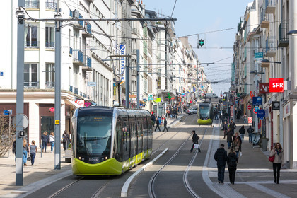 Rue Jean Jaures à Brest