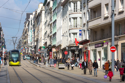 Rue Jean Jaures à Brest