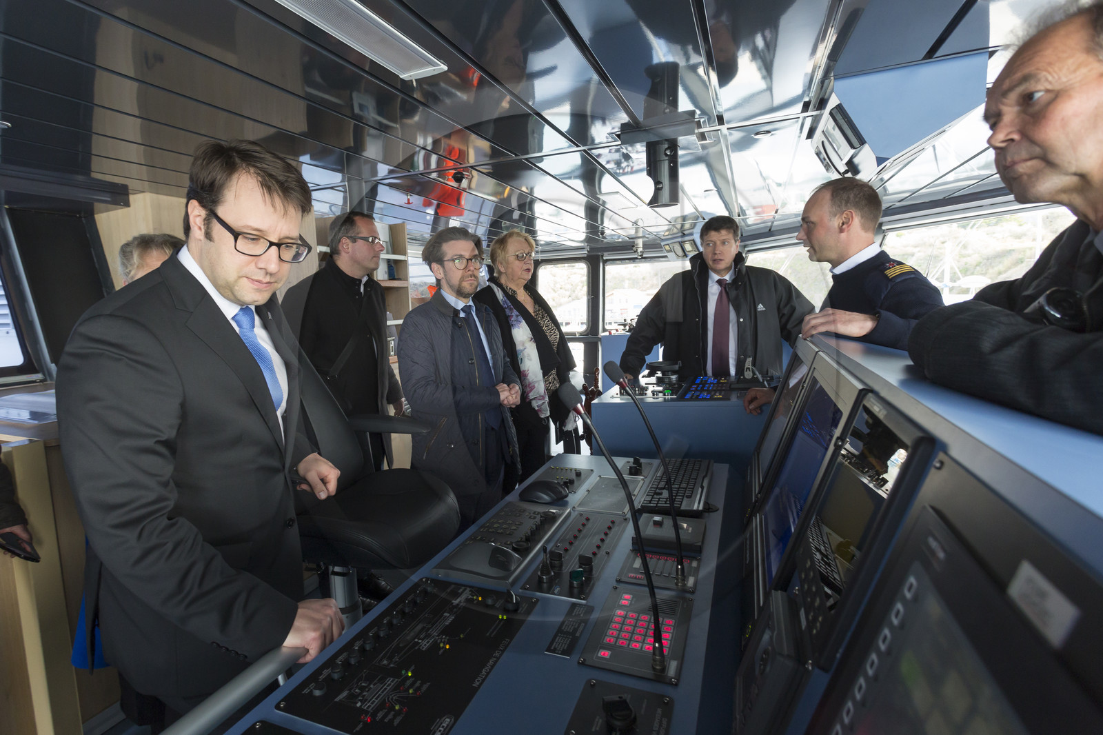 Inauguration du bateau le « BREIZH NEVEZ »