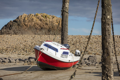 Le port de Gwin Zégal à Plouha