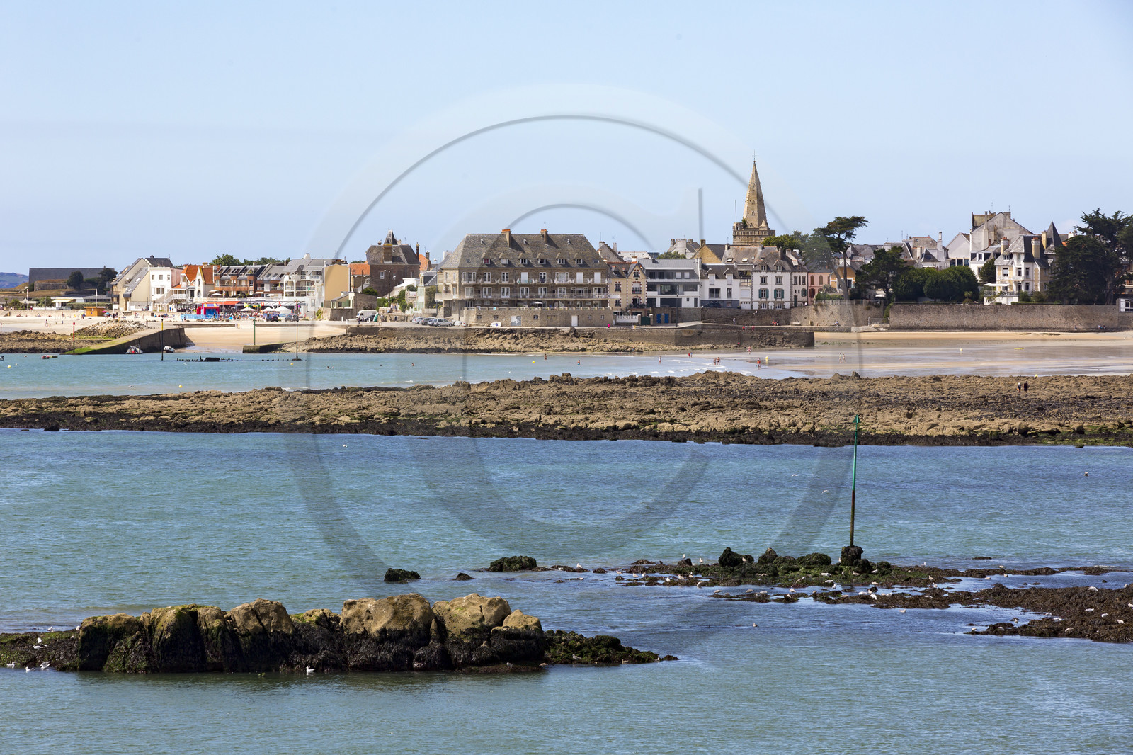 Rade de Lorient. Vue depuis Port-Louis