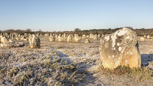 Les alignements du Ménec à Carnac
