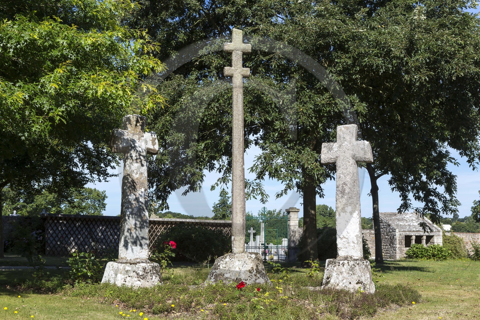 Les trois croix _ Plélan le Petit