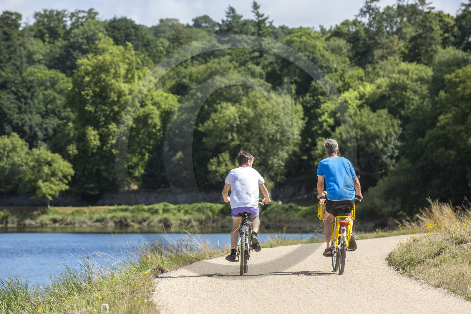 Balade en vélo le long du Blavet à Hennebont