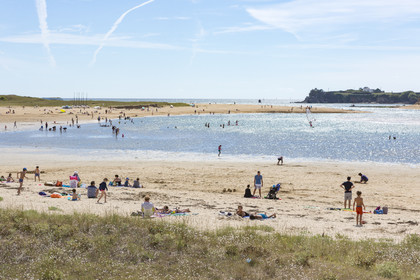 Plage du Bas Pouldu à Guidel