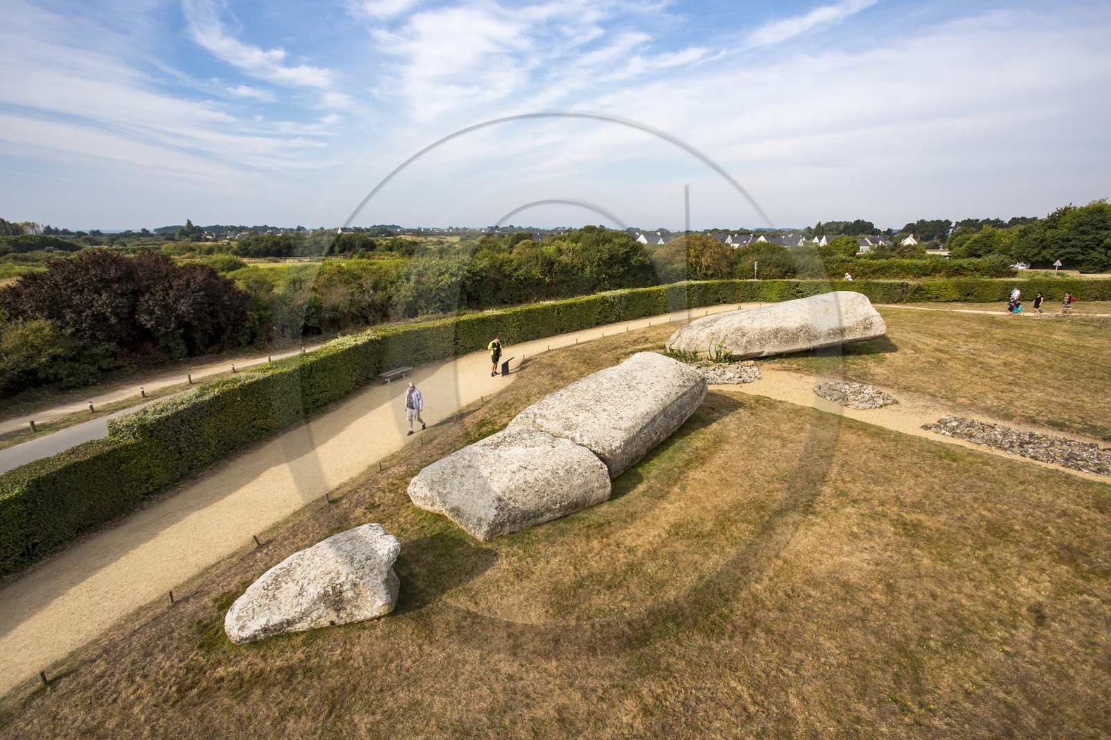 Le Grand menhir brisé d'Er Grah à Locmariaquer