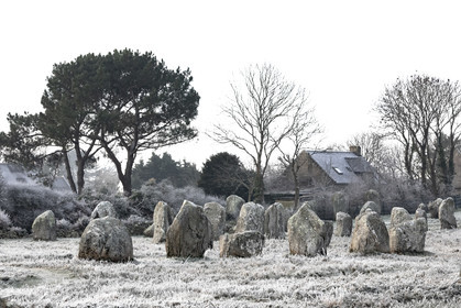 Les alignements du Ménec à Carnac