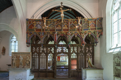 Le Jubé de la chapelle Sasint-Fiacre au Faouët