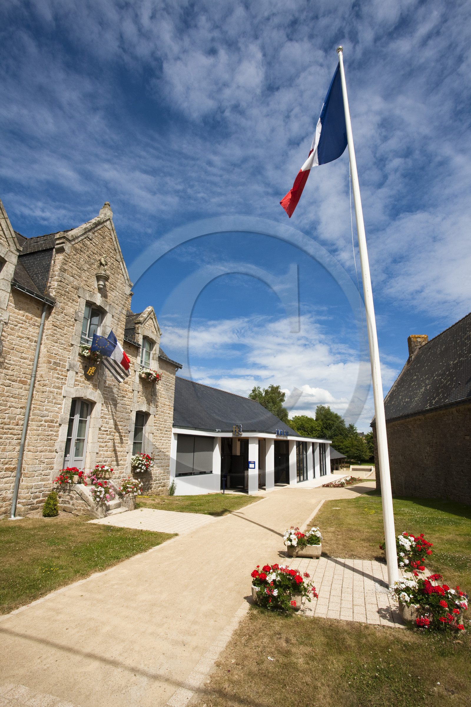 La mairie de Brandérion