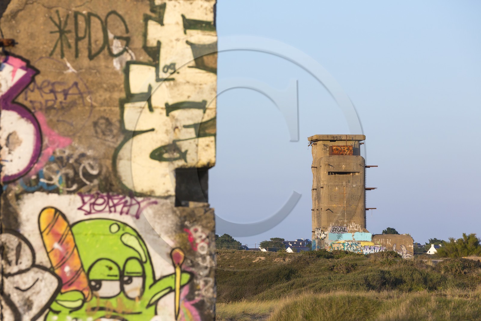 La tour du Bégo à Plouharnel .