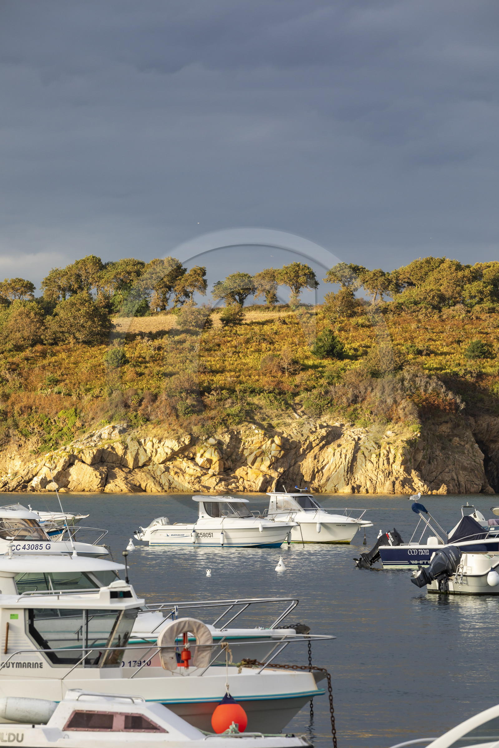Estuaire de L'Aven à proximité de la pointe de Penquernéo
