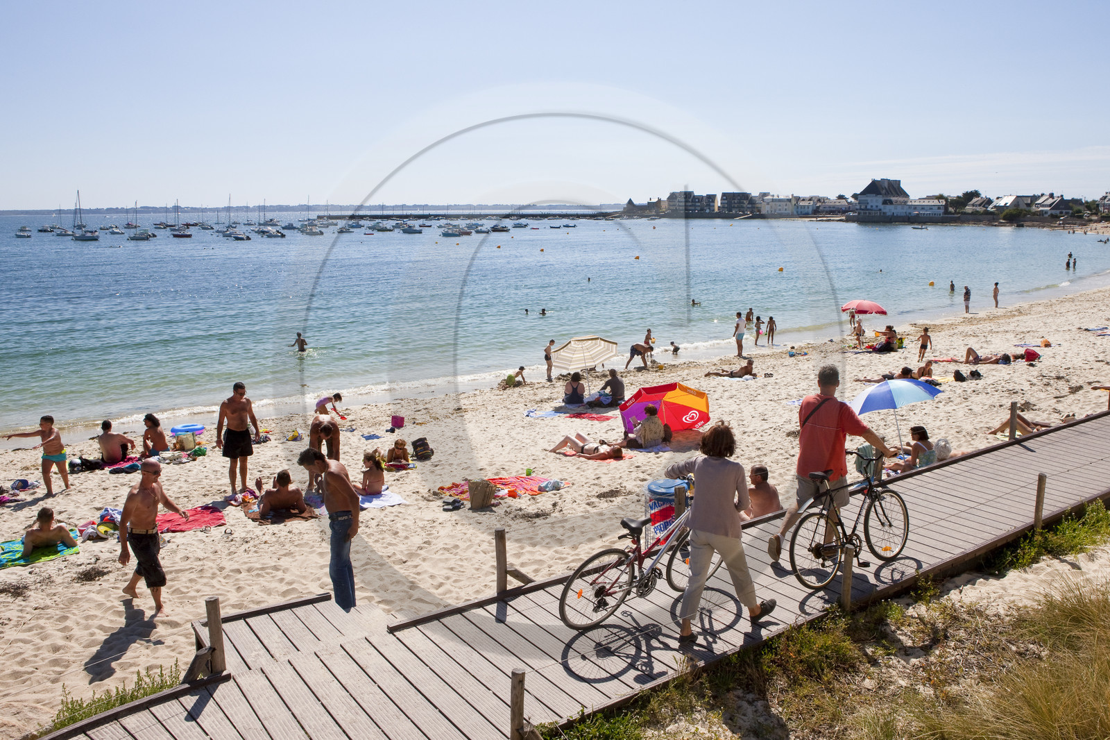 La plage du Stole à Ploemeur