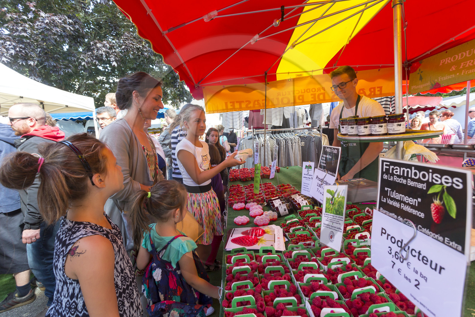 Le marché de Guidel