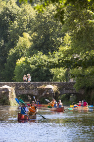 Canoé et Kayak sur le Scorff.