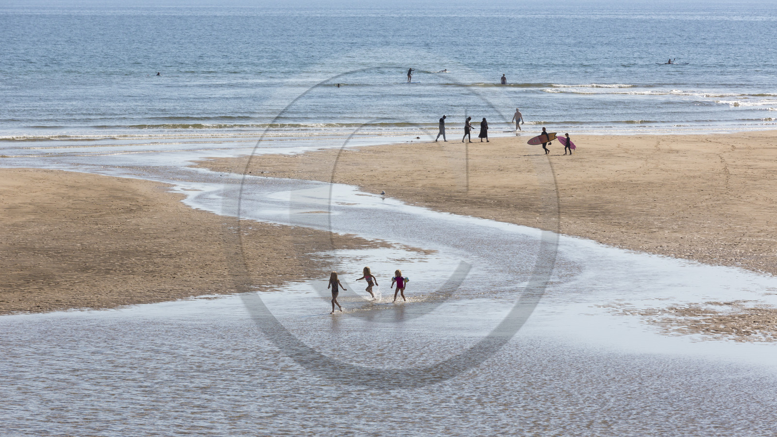 Plage de la Falaise à Guidel
